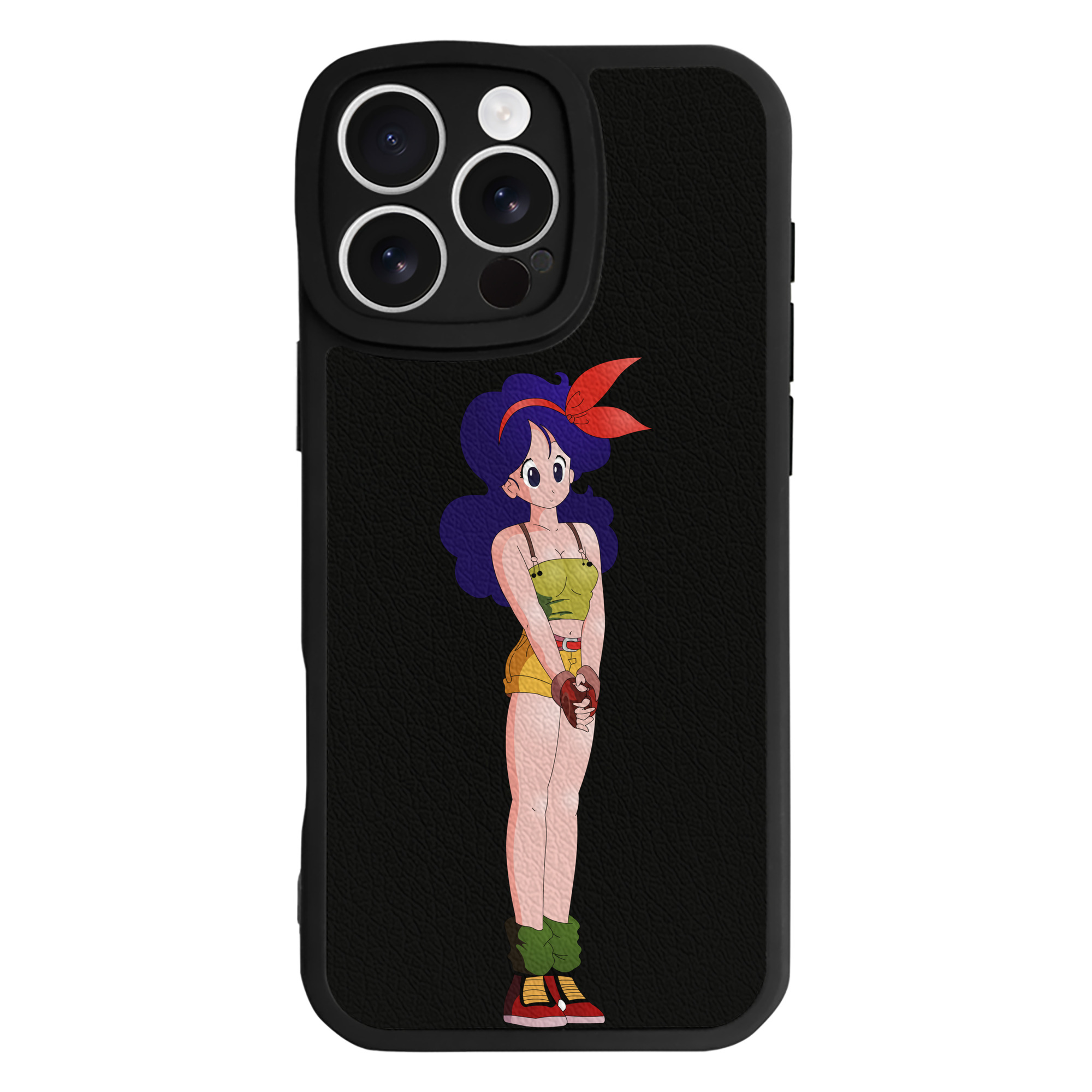 （画像用） ドラゴンボール DRAGON BALL 【iPhone 16シリーズ対応】シリコンスマホケース（レザー調） 材質：シリコン
